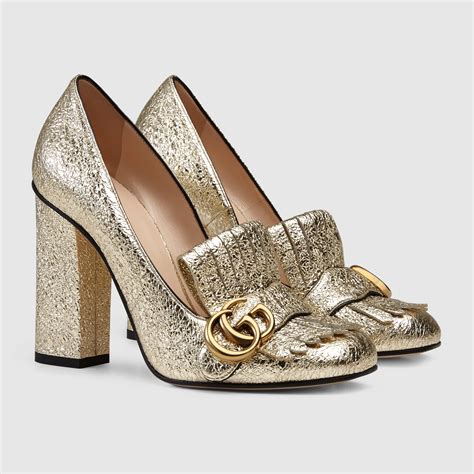 gucci leather pumps|gucci women's pumps.